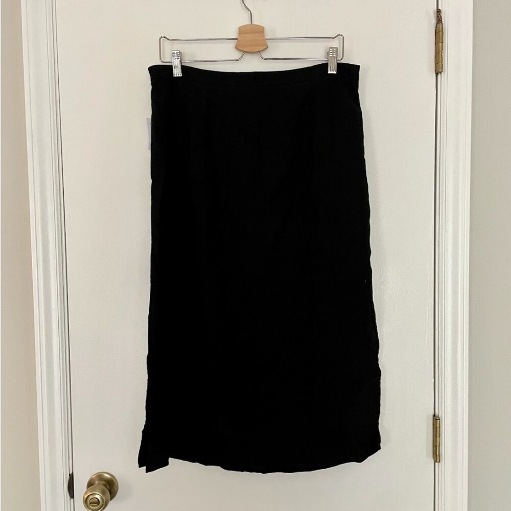 NWT Old Navy Linen Midi Skirt
